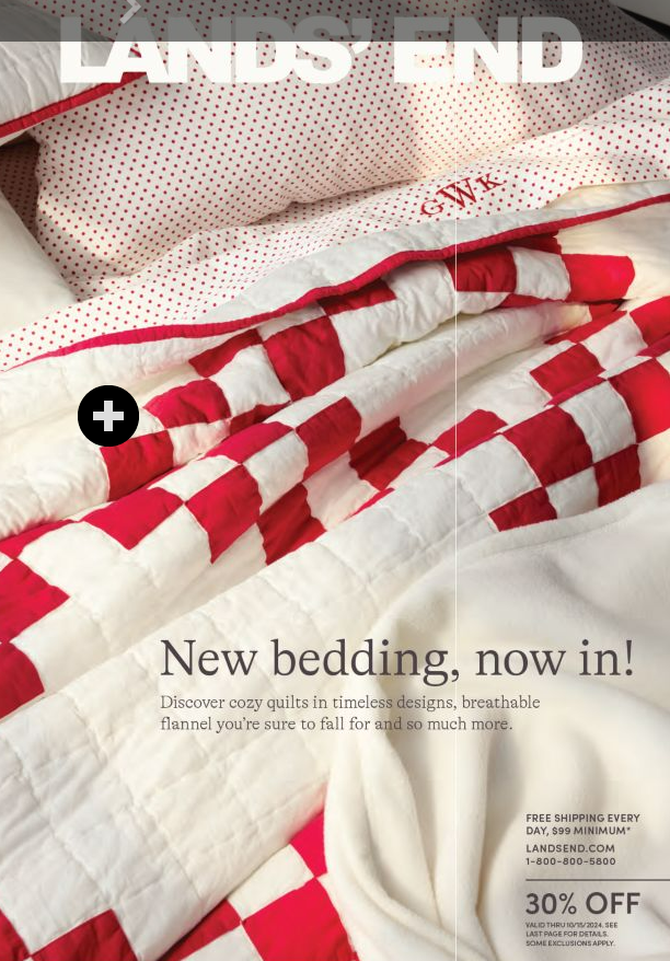 Lands' End - Home catalog cover