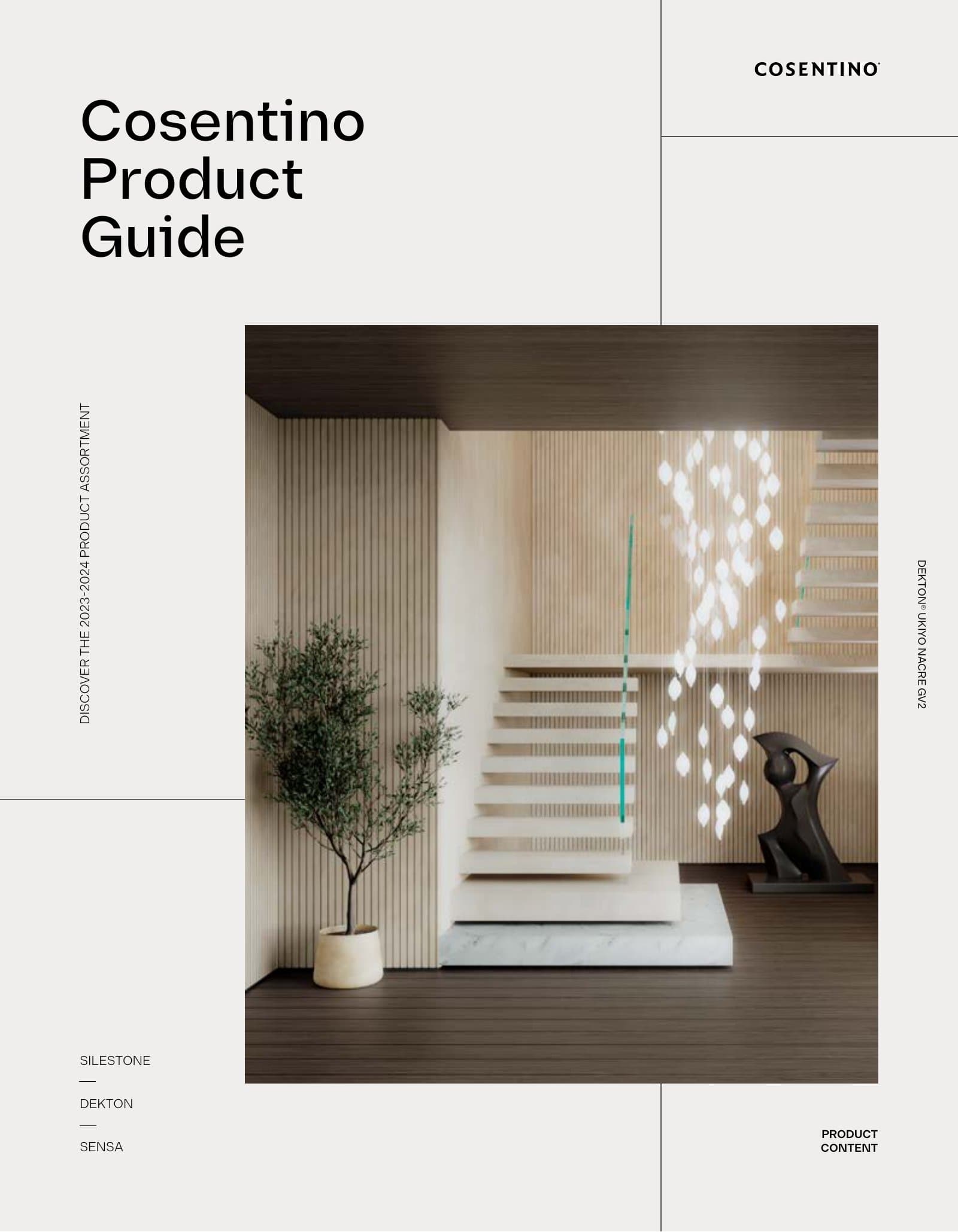Cosentino Product Guide USA - Silestone, Dekton & Sensa