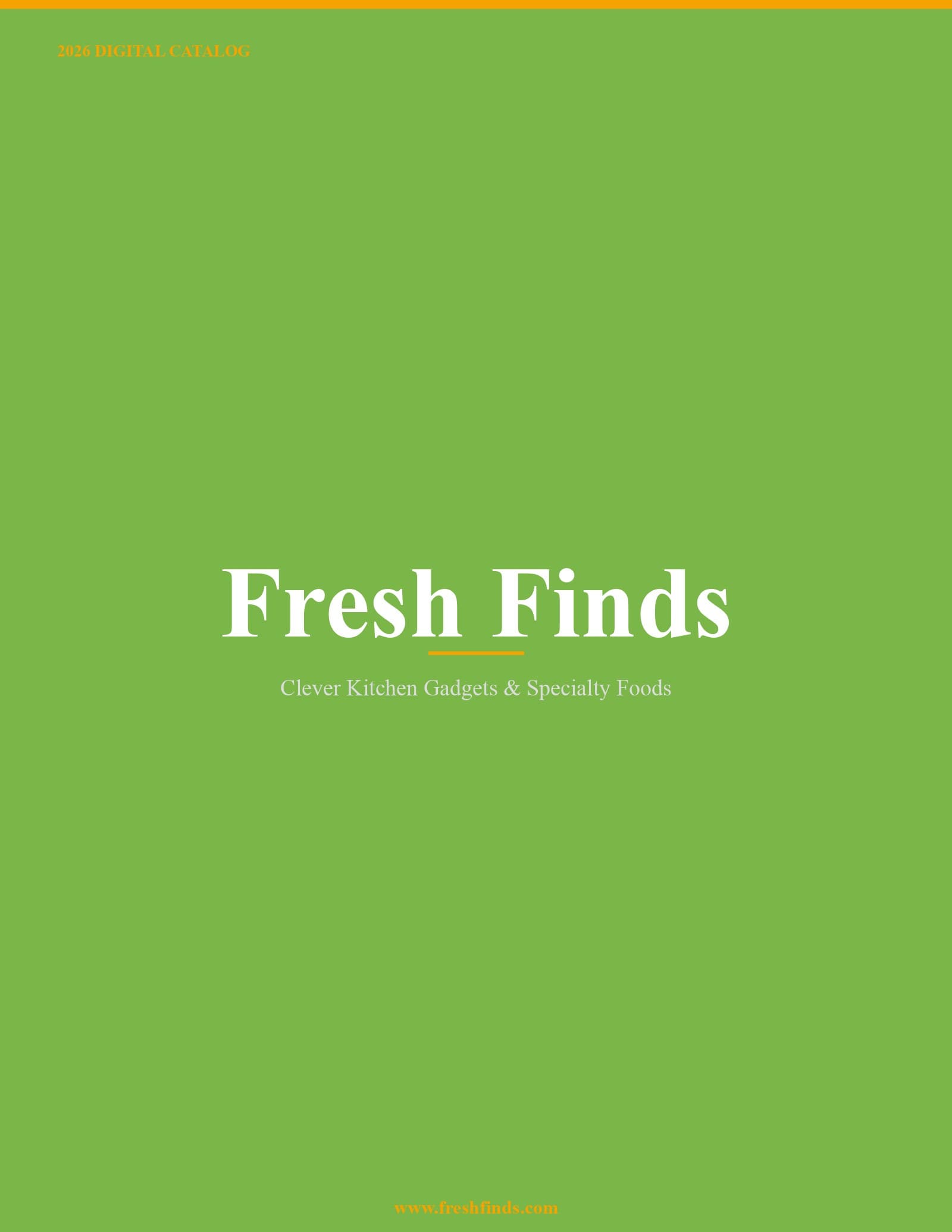 Fresh Finds 2026 Catalog