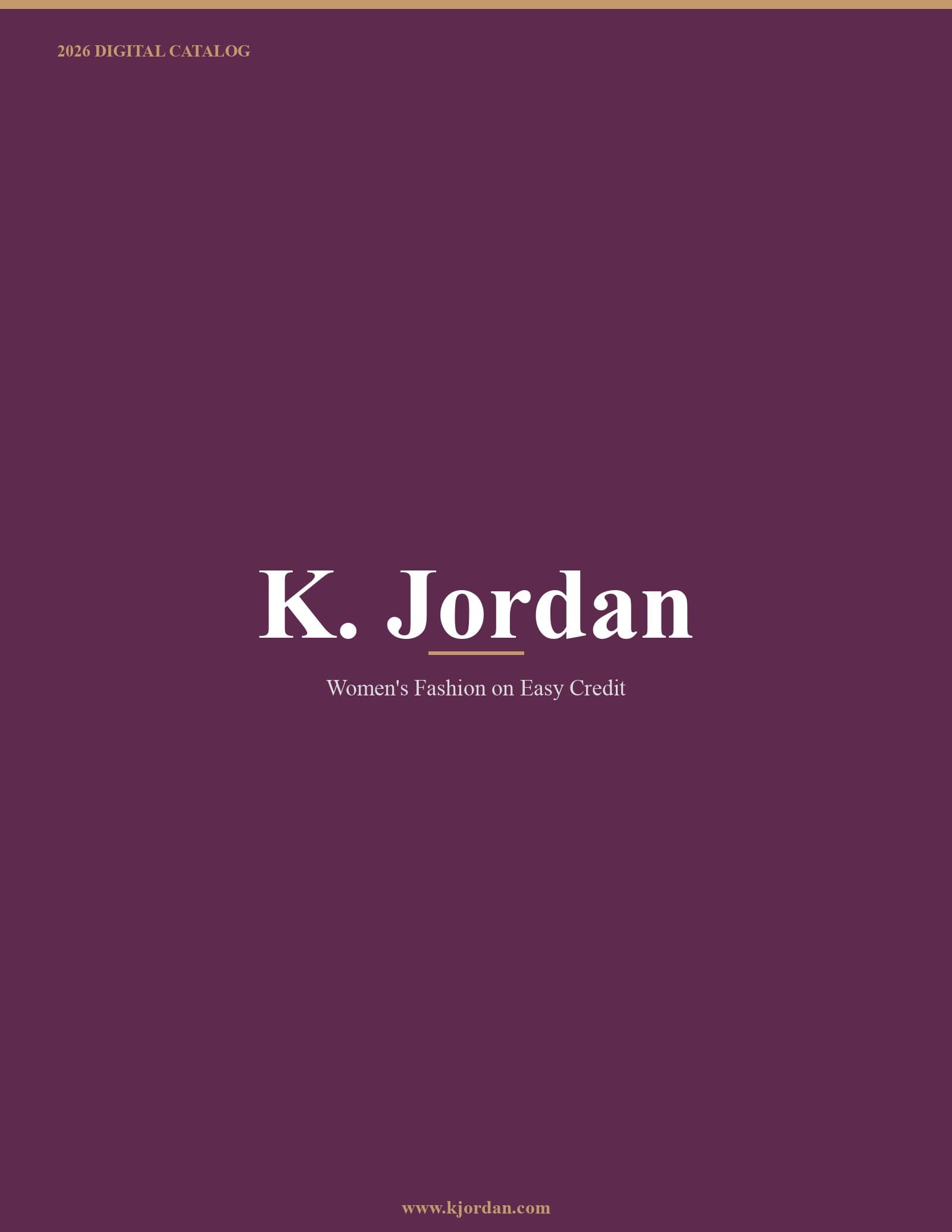 K. Jordan 2026 Catalog