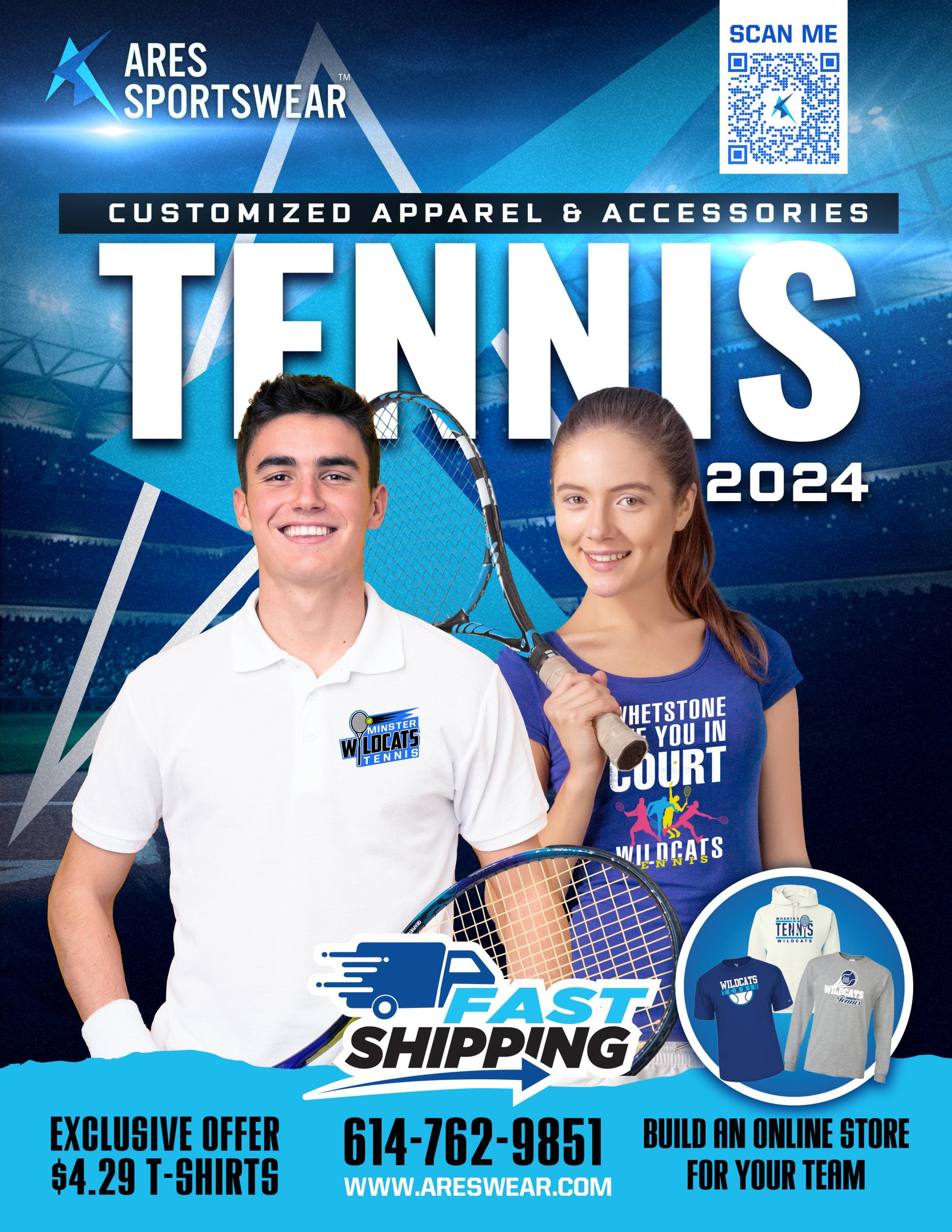 Aresswear Tennis 2024 Catalog