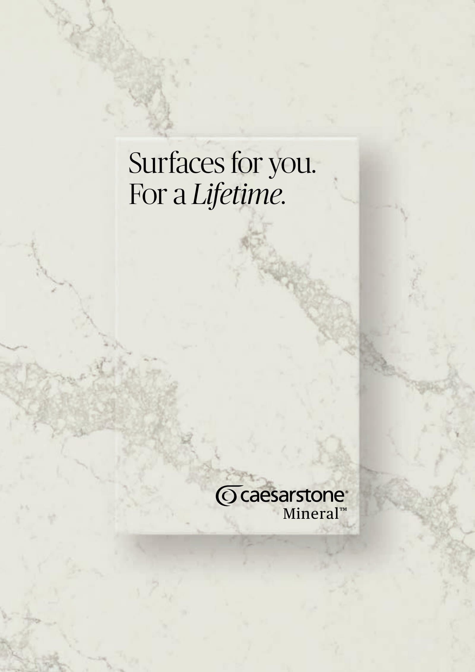 Caesarstone Mineral 2024 Brochure - Crystalline Silica-Free