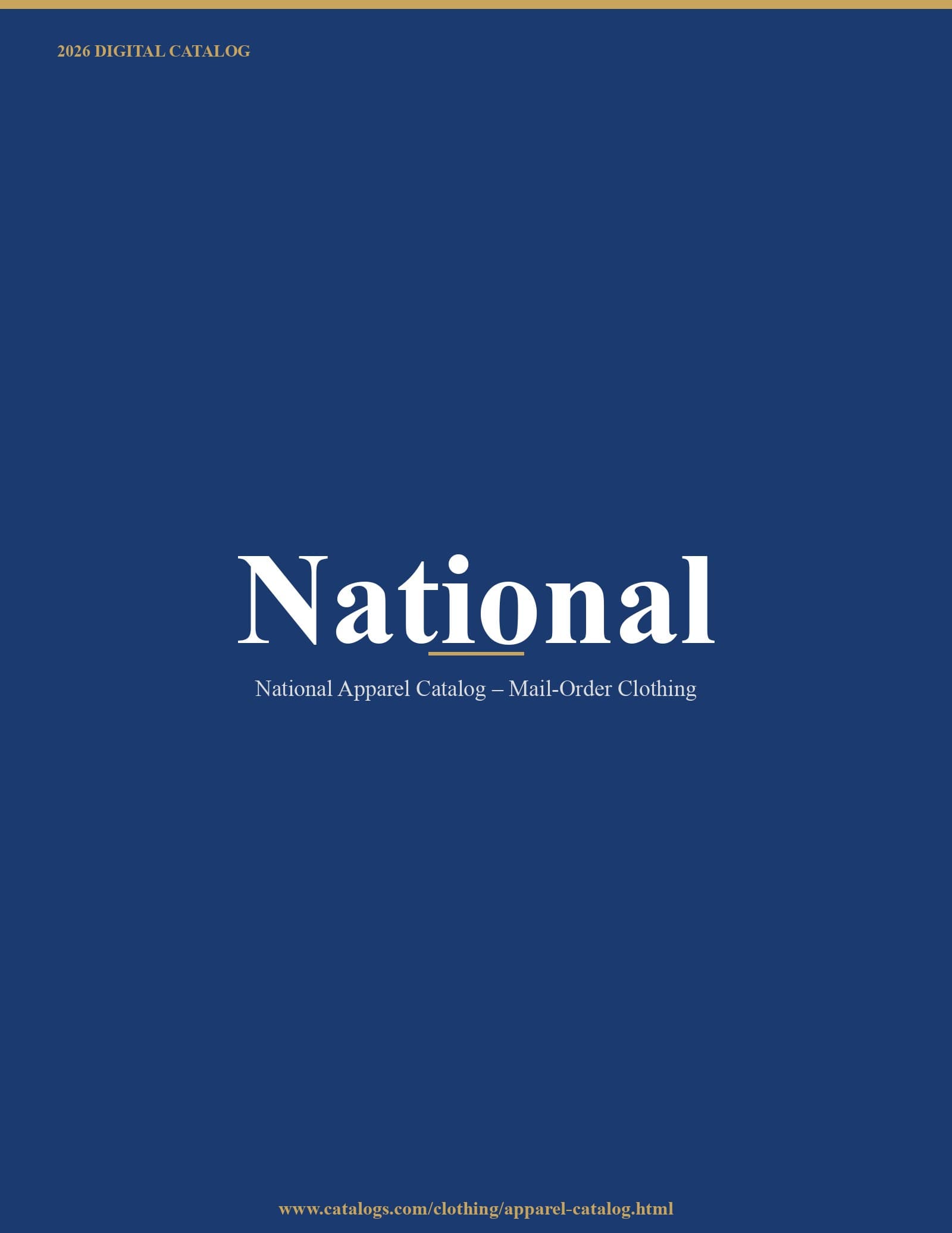National 2026 Catalog