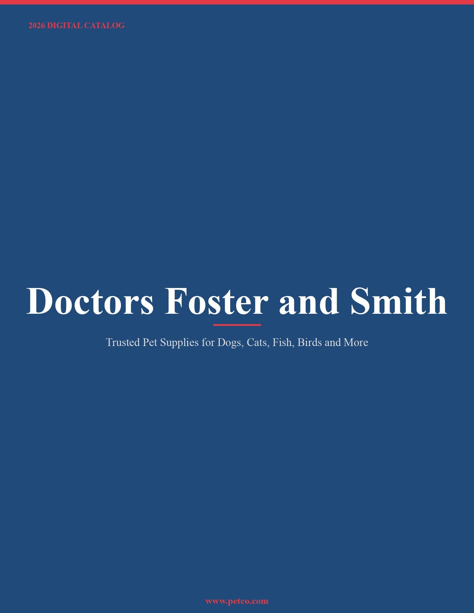 Doctors Foster and Smith 2026 Catalog