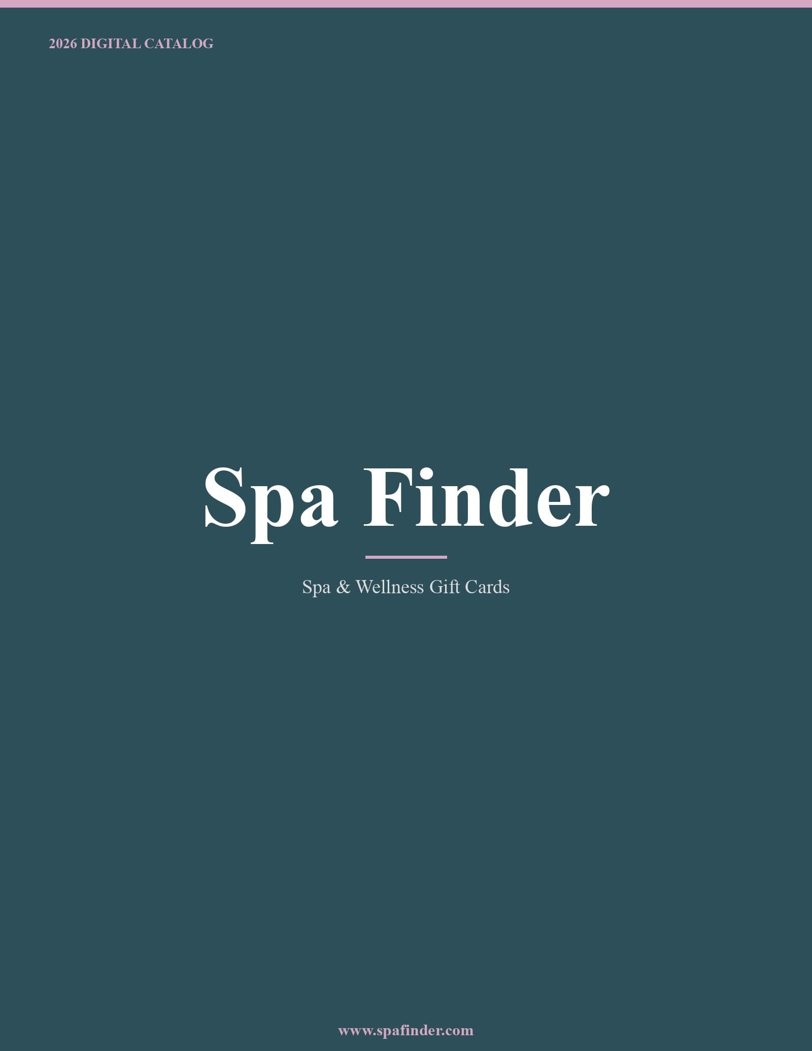 Spa Finder 2026