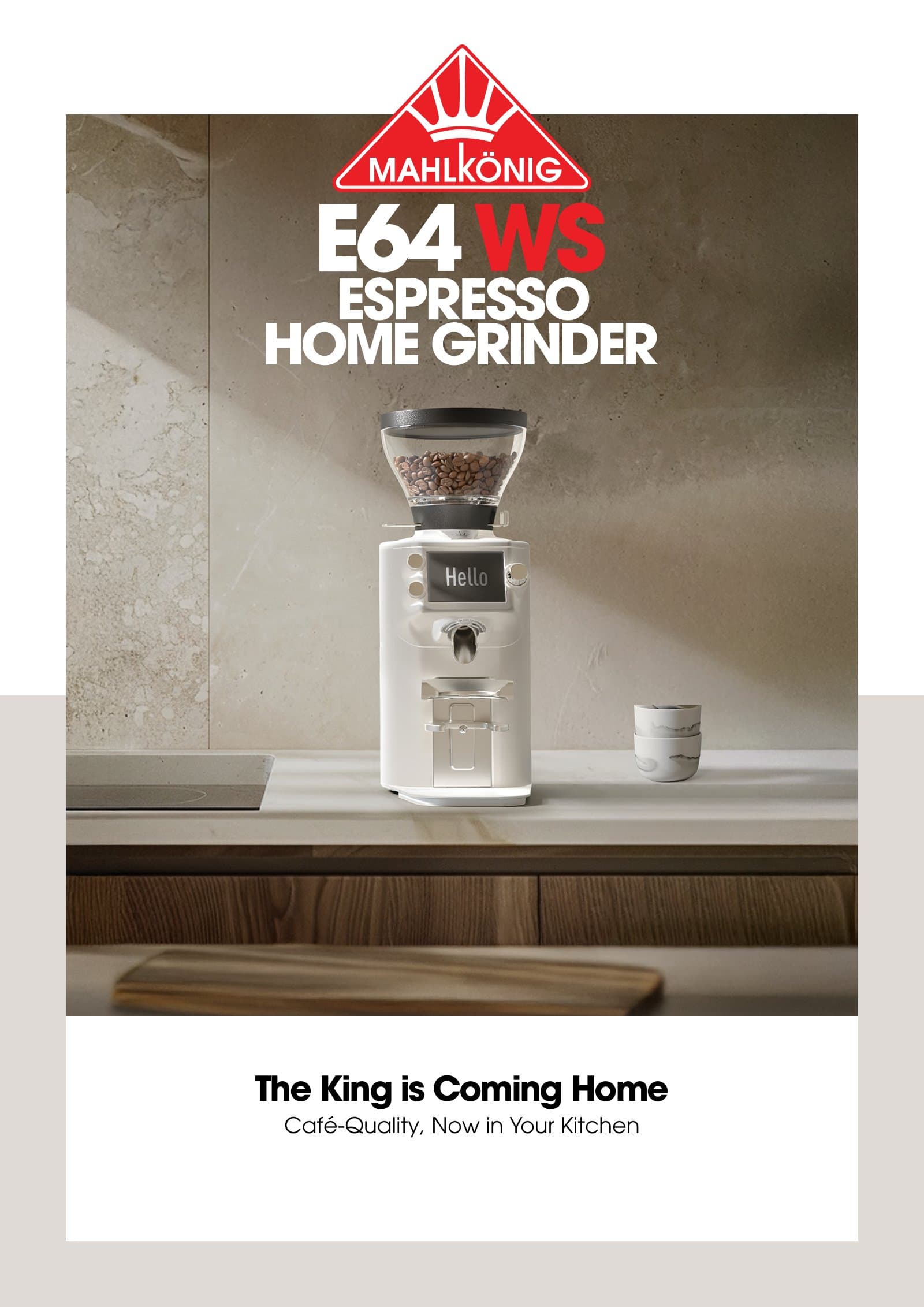 Mahlkönig E64 WS Espresso Home Grinder Brochure