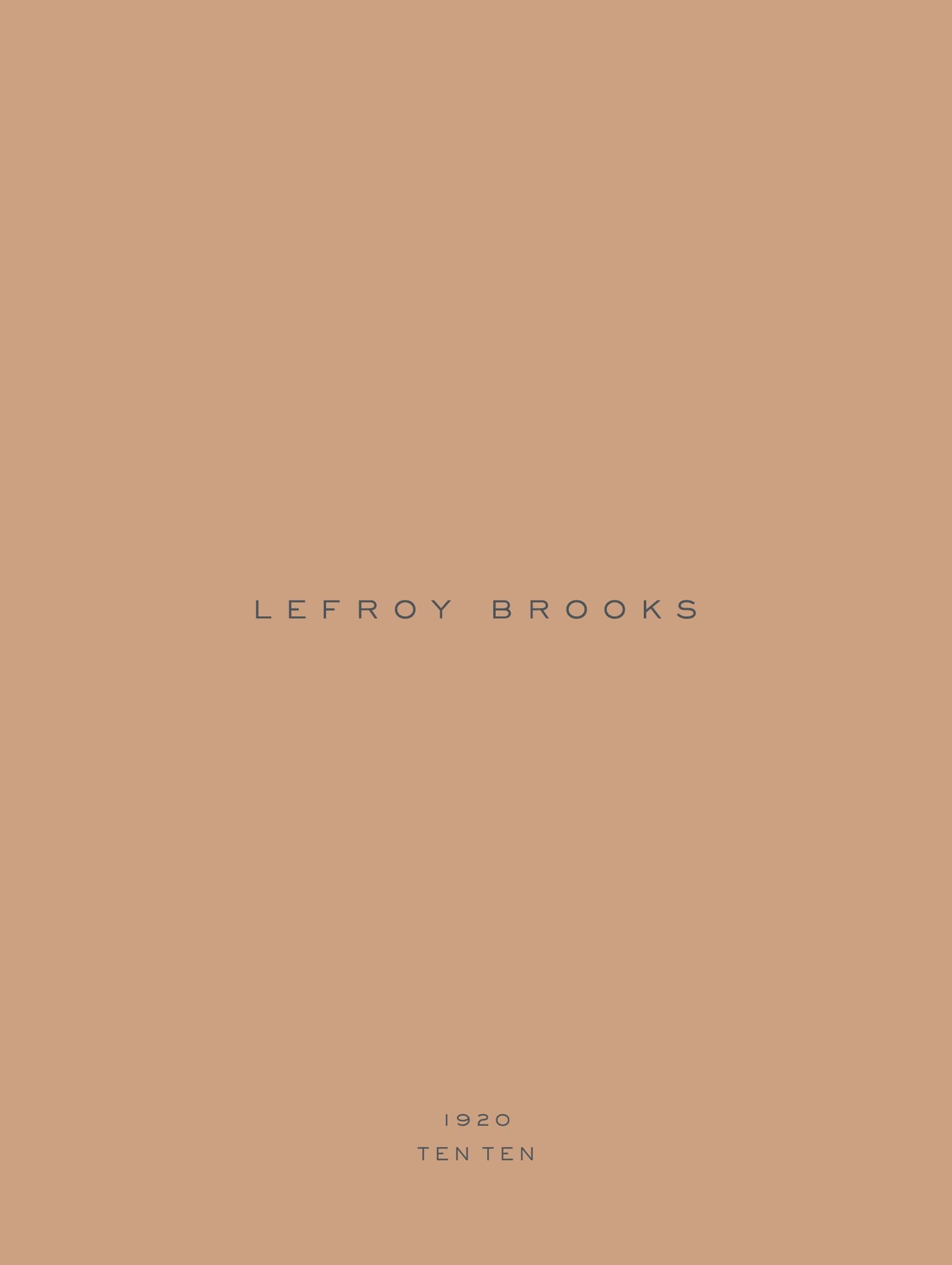 Lefroy Brooks Ten-Ten Brochure
