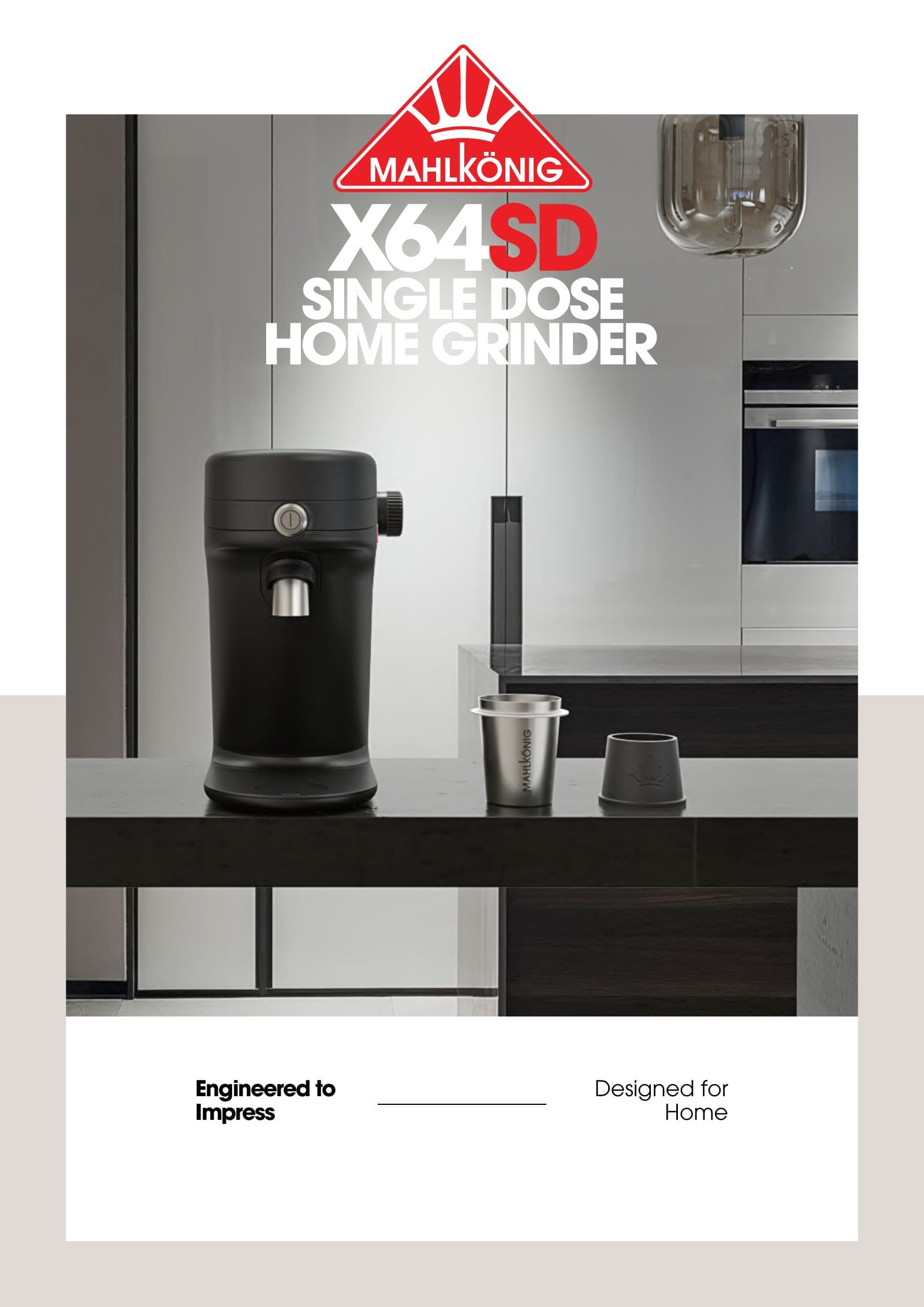 Mahlkönig X64 SD Single Dose Home Grinder Brochure