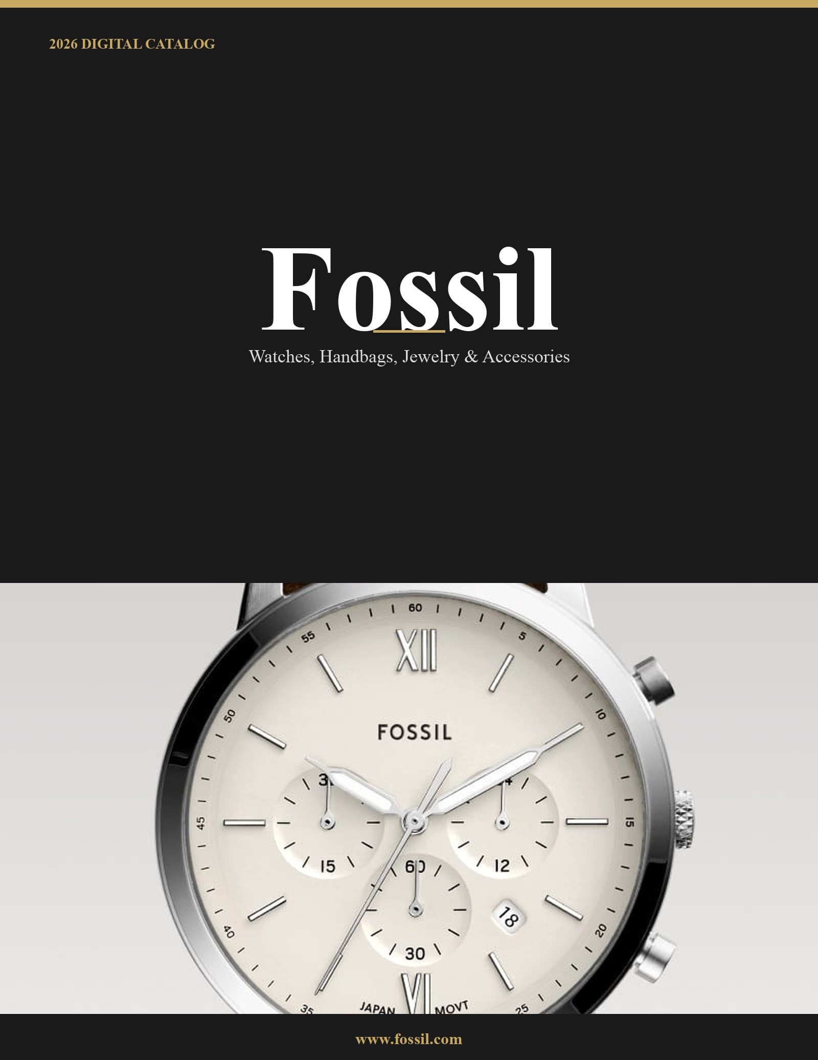 Fossil 2026 Catalog