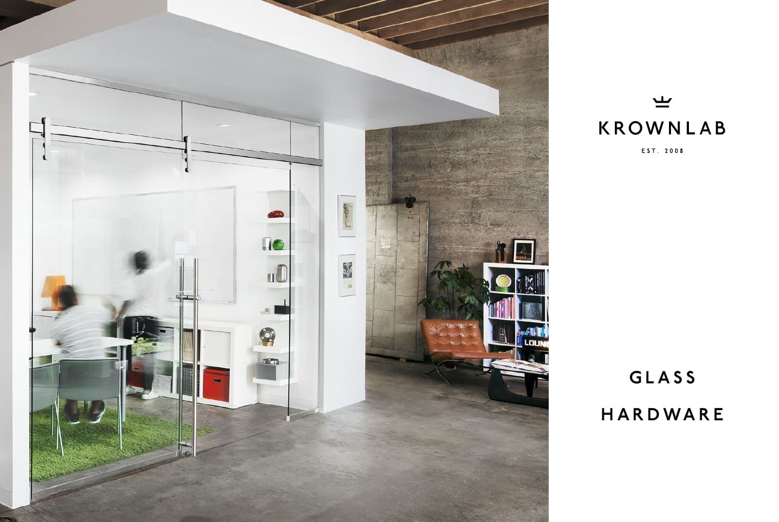 Krownlab Glass Sliding Door Hardware Brochure