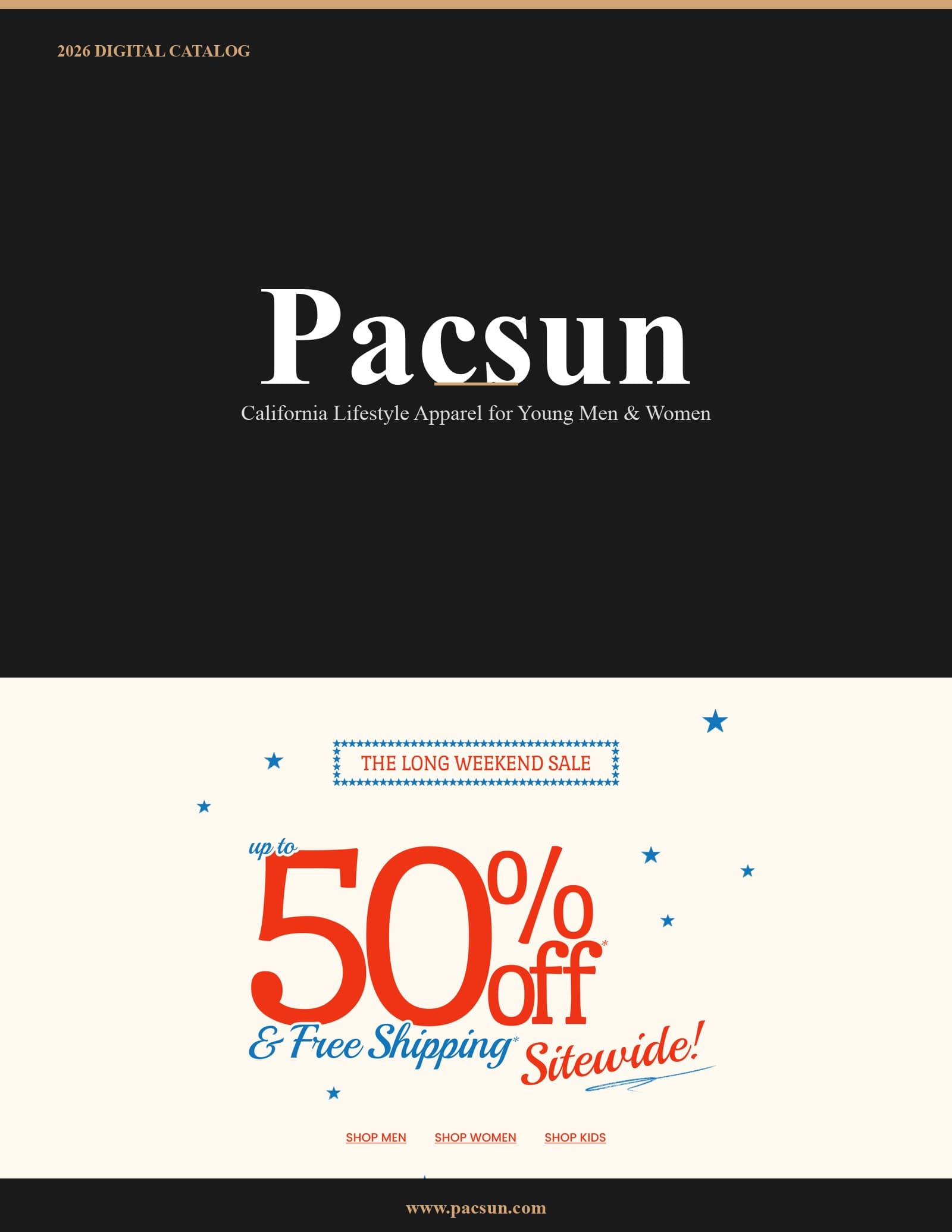 Pacsun 2026 Catalog