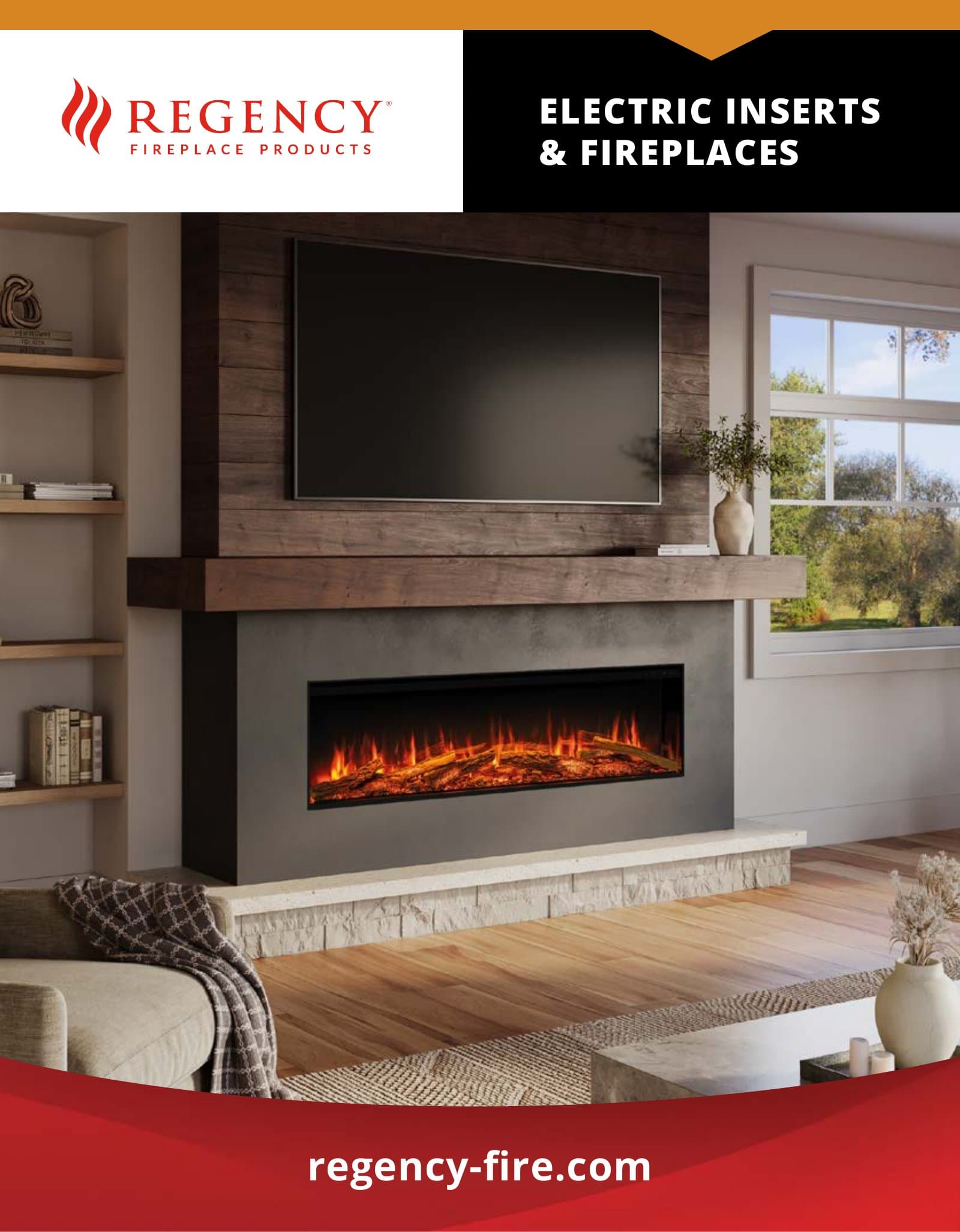 Regency Electric Fireplace Brochure