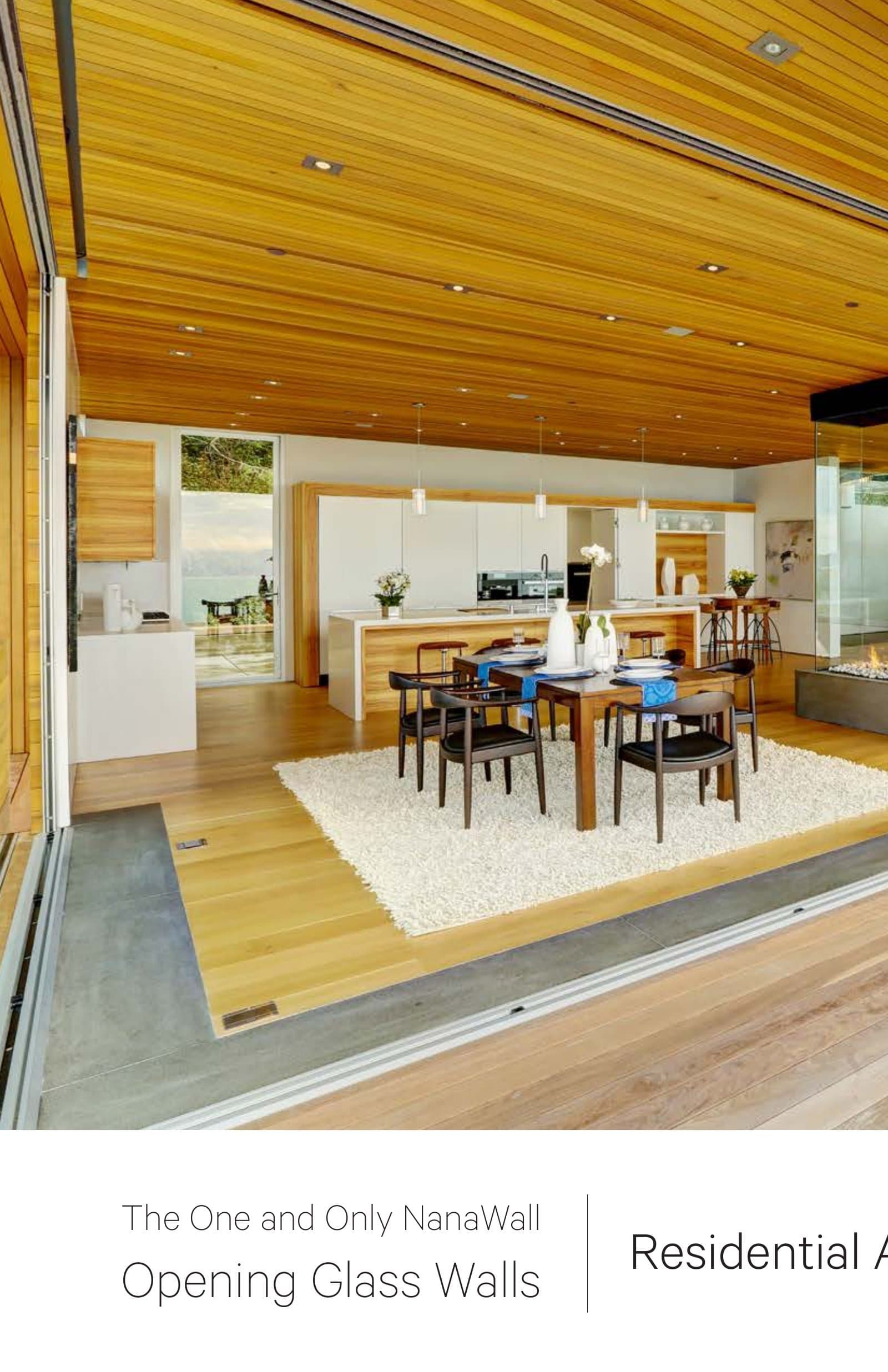 NanaWall Residential Folding Glass-Wall Brochure