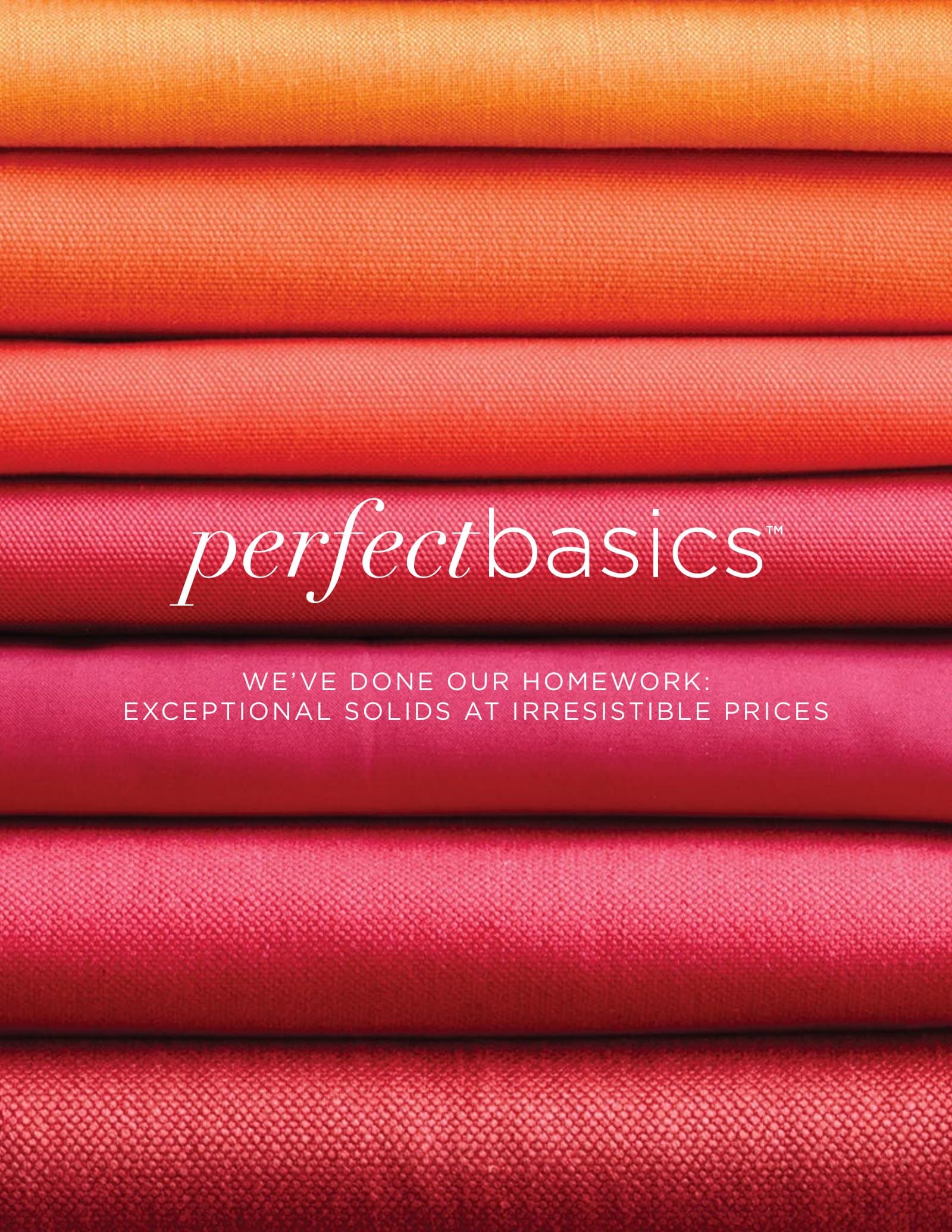 Schumacher Perfect Basics Lookbook