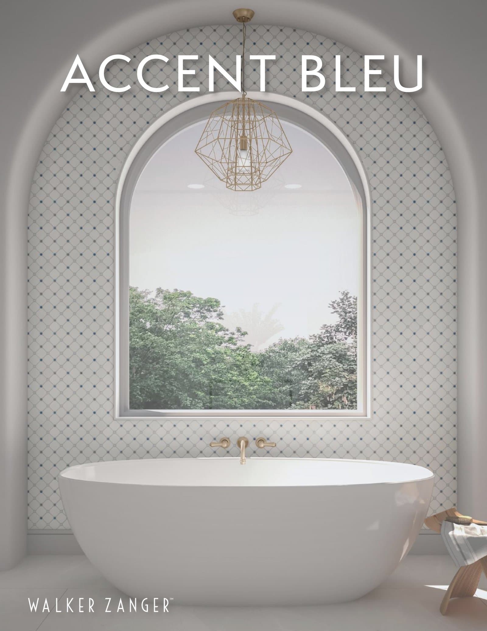 Walker Zanger Accent Bleu Tile Collection