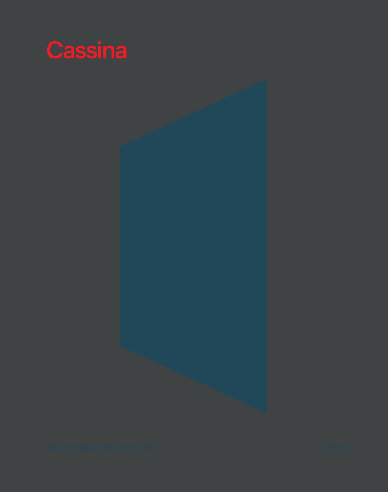 Cassina Sleeping 2024 — Full Bedroom Reference