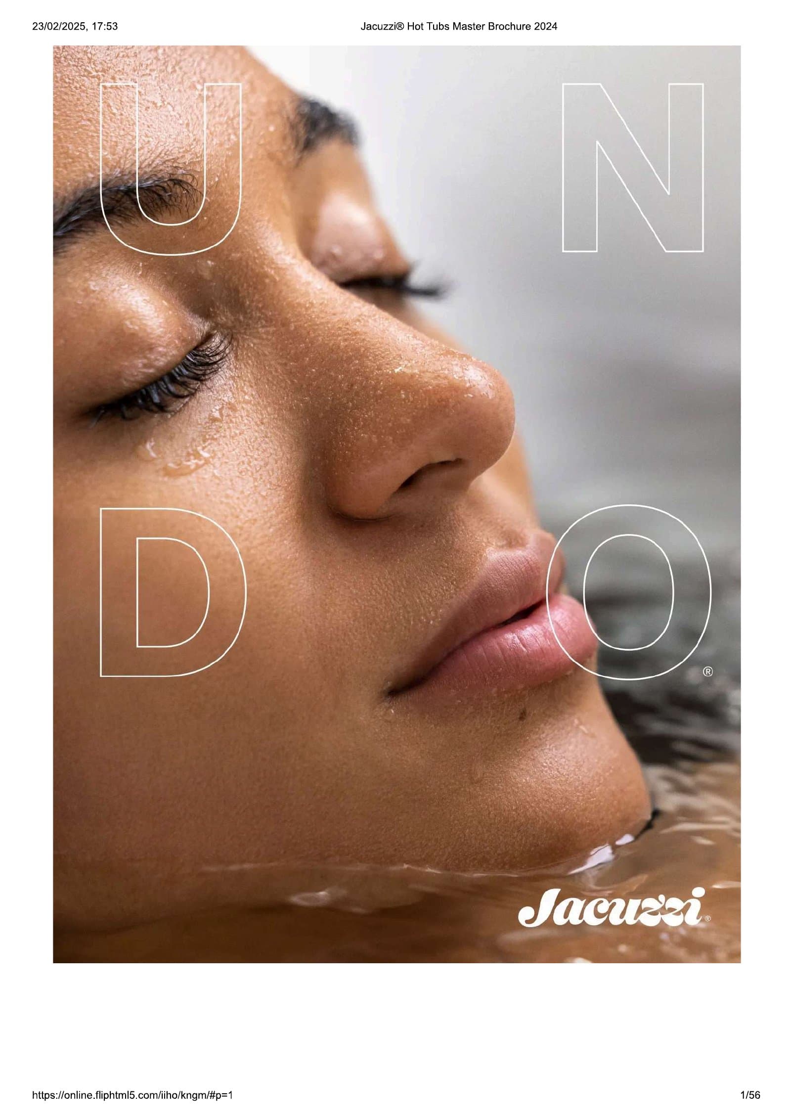 Jacuzzi Hot Tubs 2024 Master Brochure
