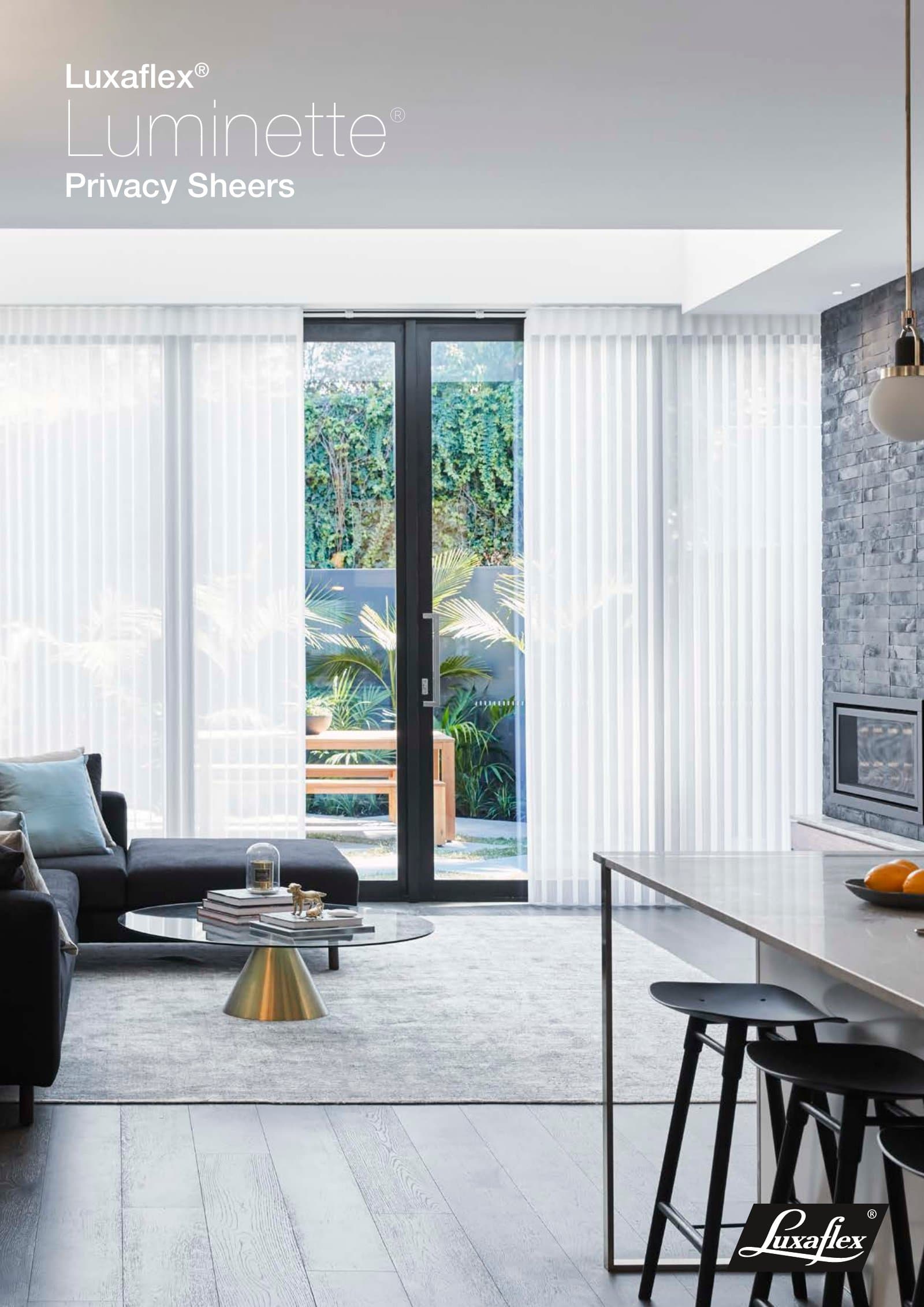 Hunter Douglas Luminette Privacy Sheers Brochure