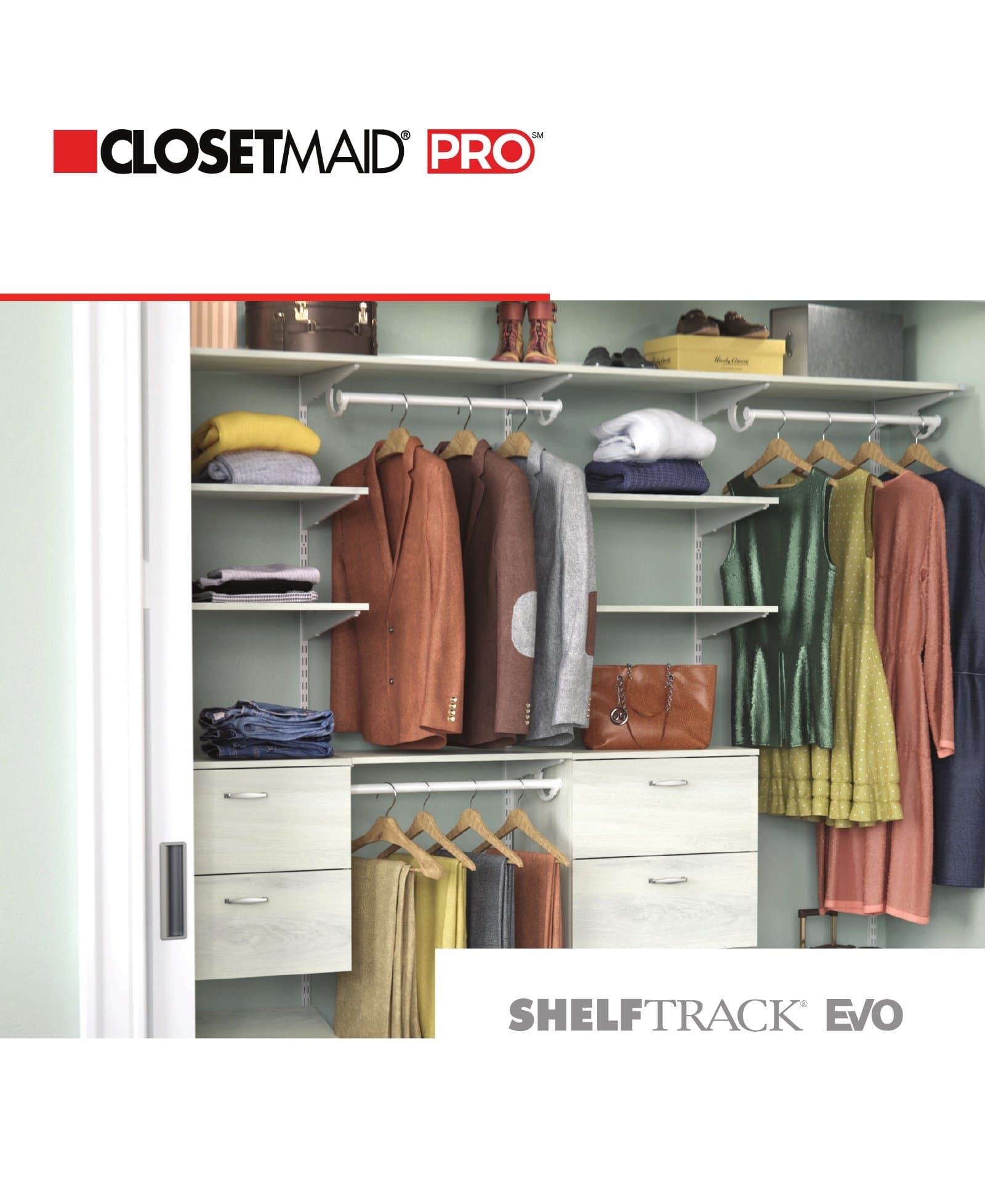 ClosetMaid PRO ShelfTrack EVO Brochure
