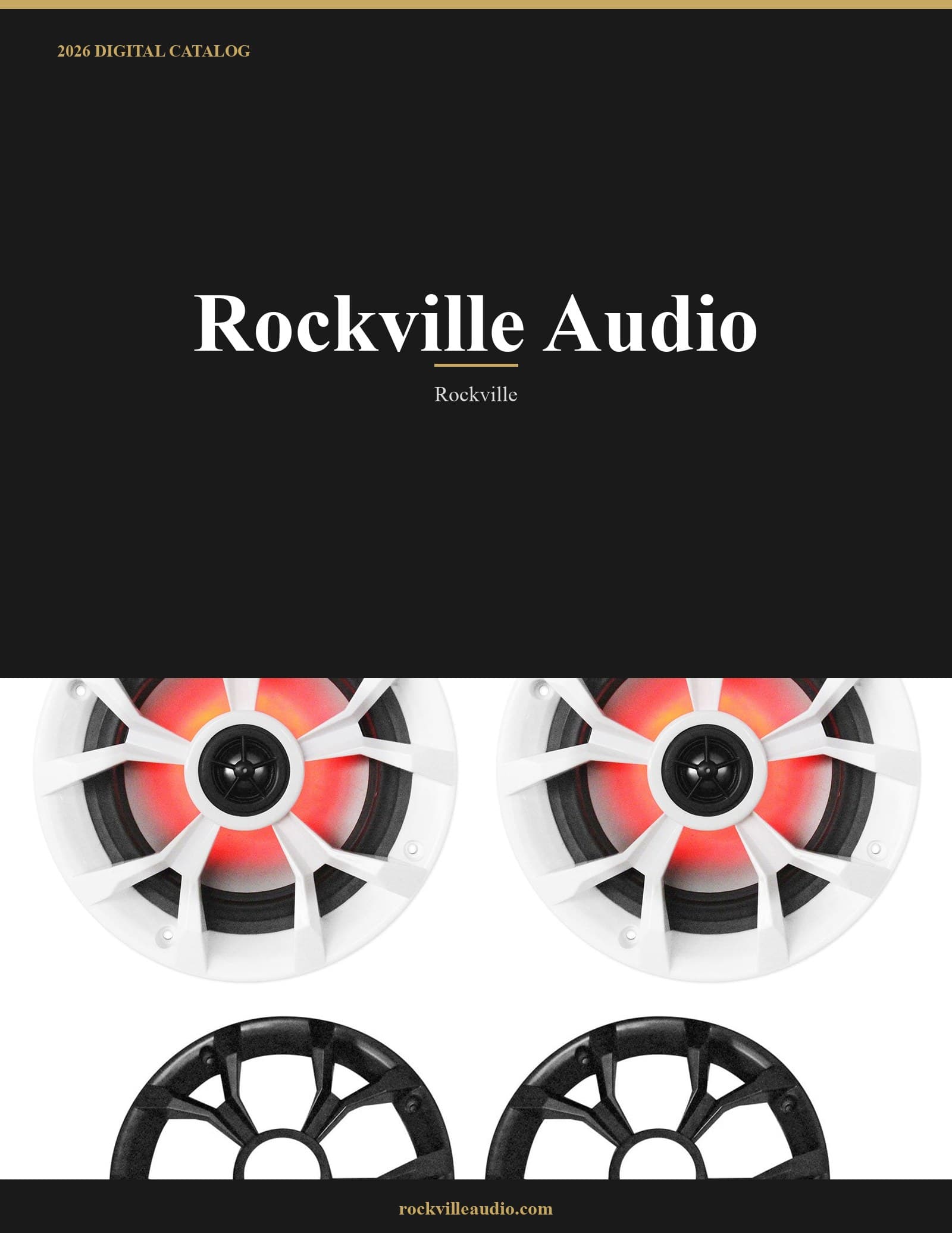 Rockville Audio 2026 Catalog