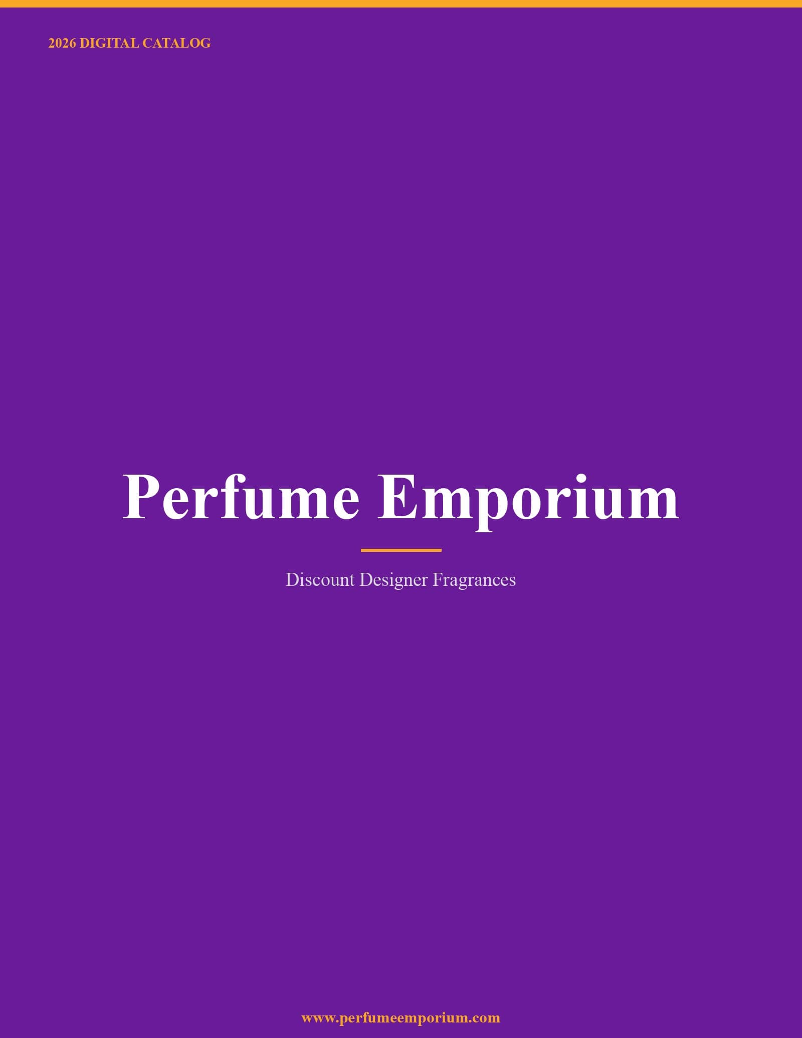 Perfume Emporium 2026 Catalog