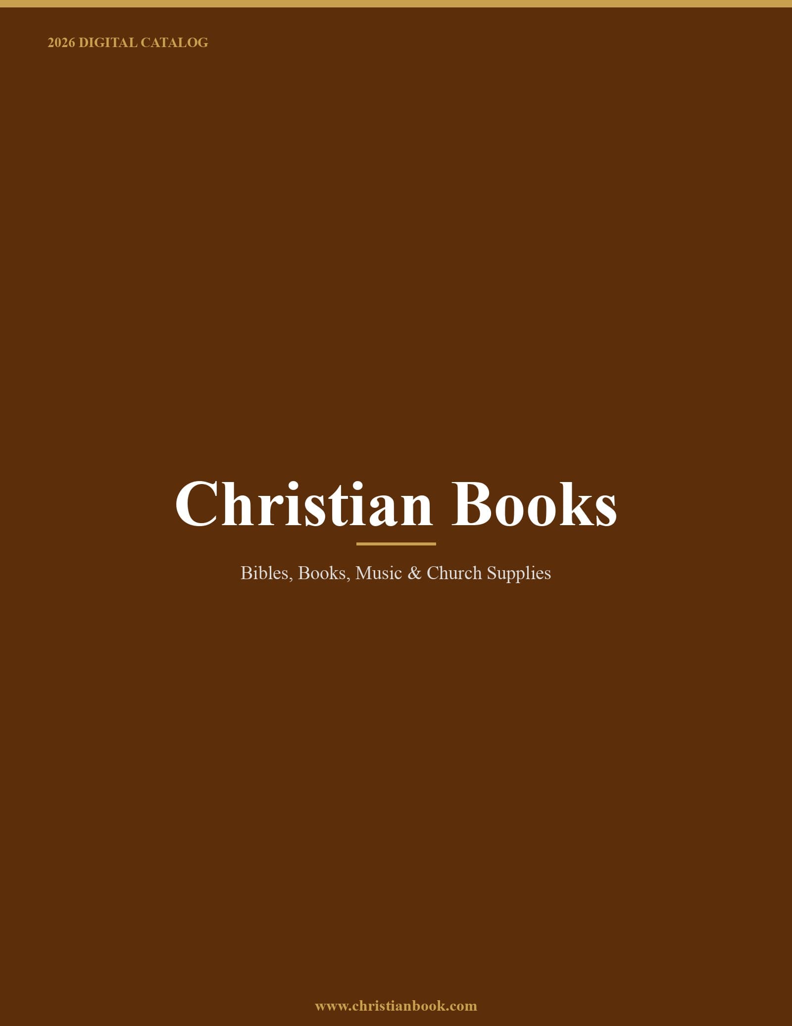 Christian Books 2026 Catalog