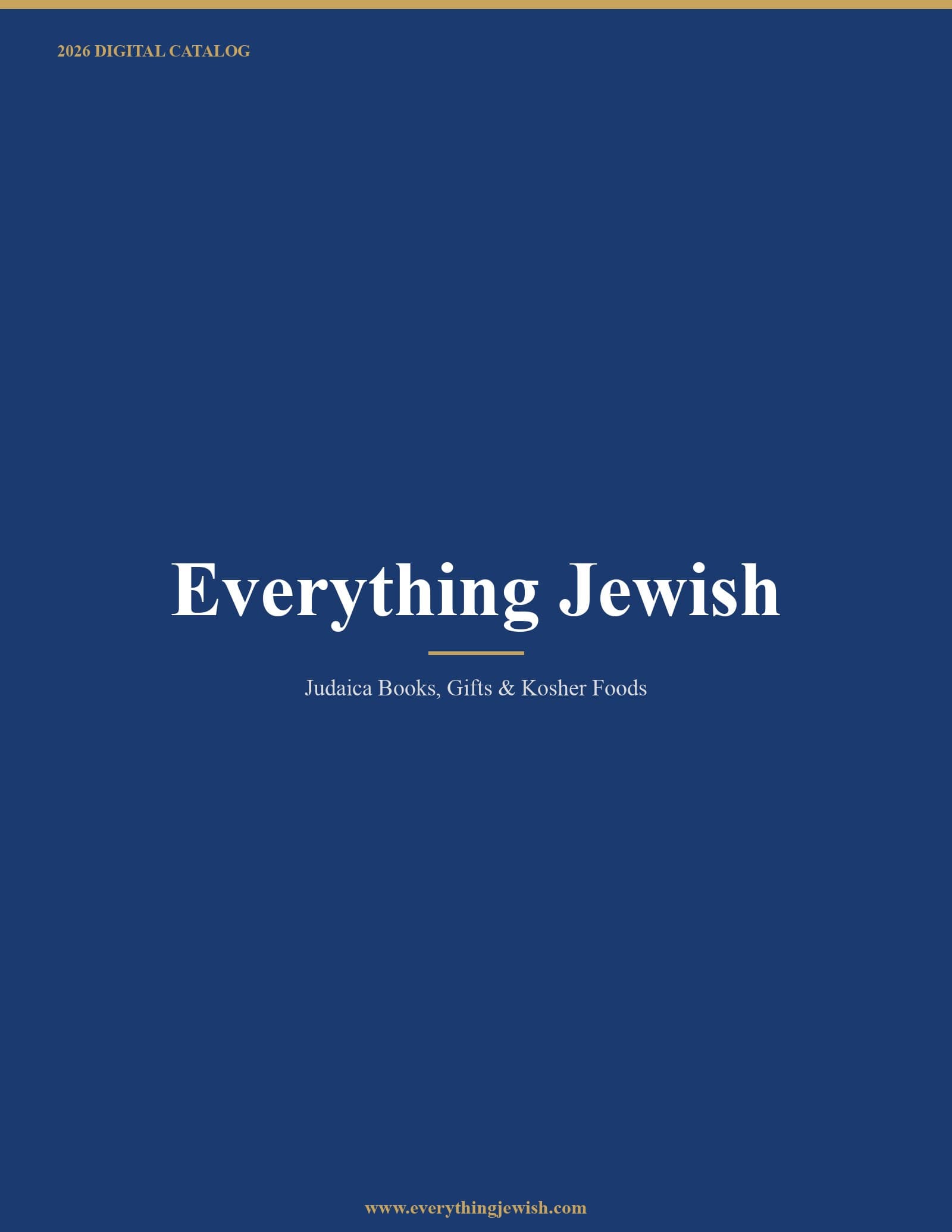 Everything Jewish 2026 Catalog