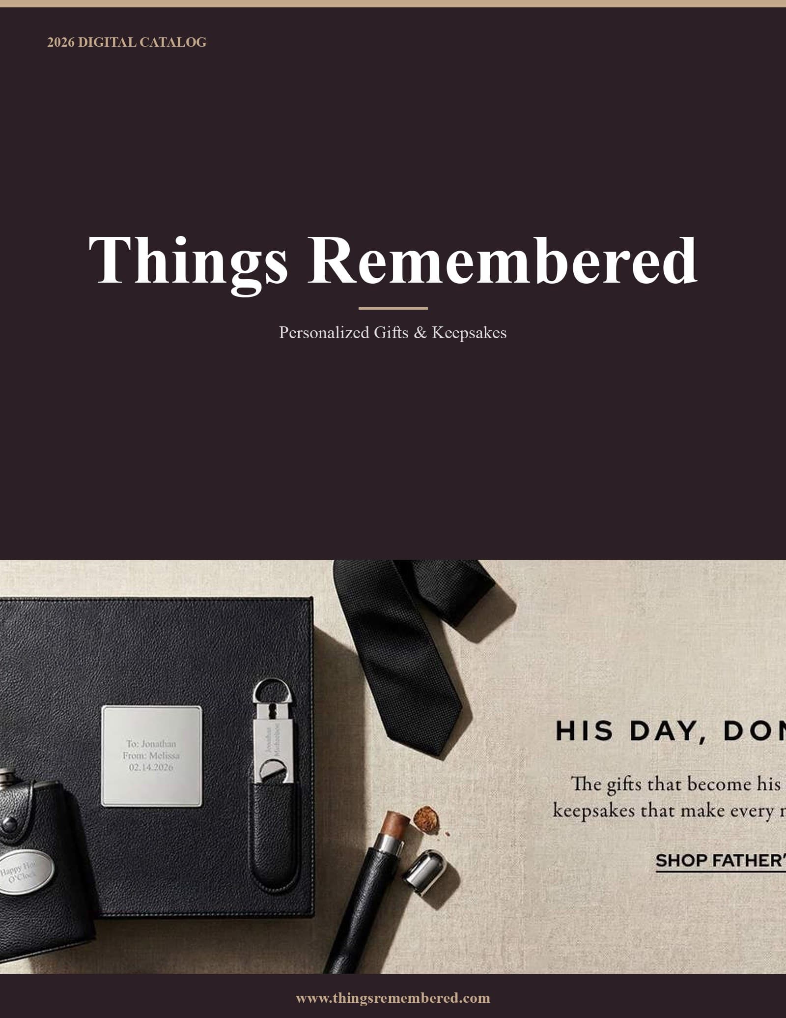 Things Remembered 2026 Catalog