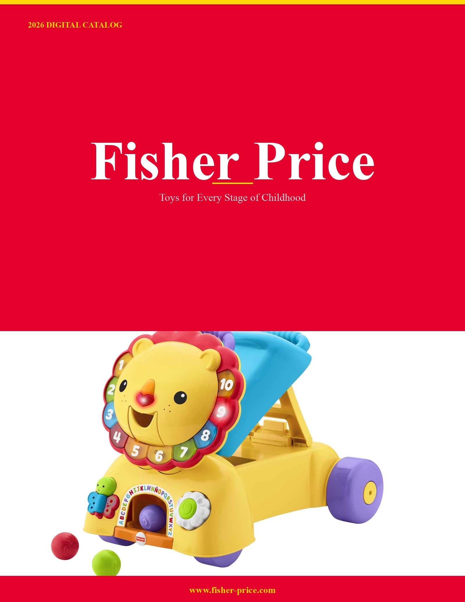 Fisher Price 2026 Catalog