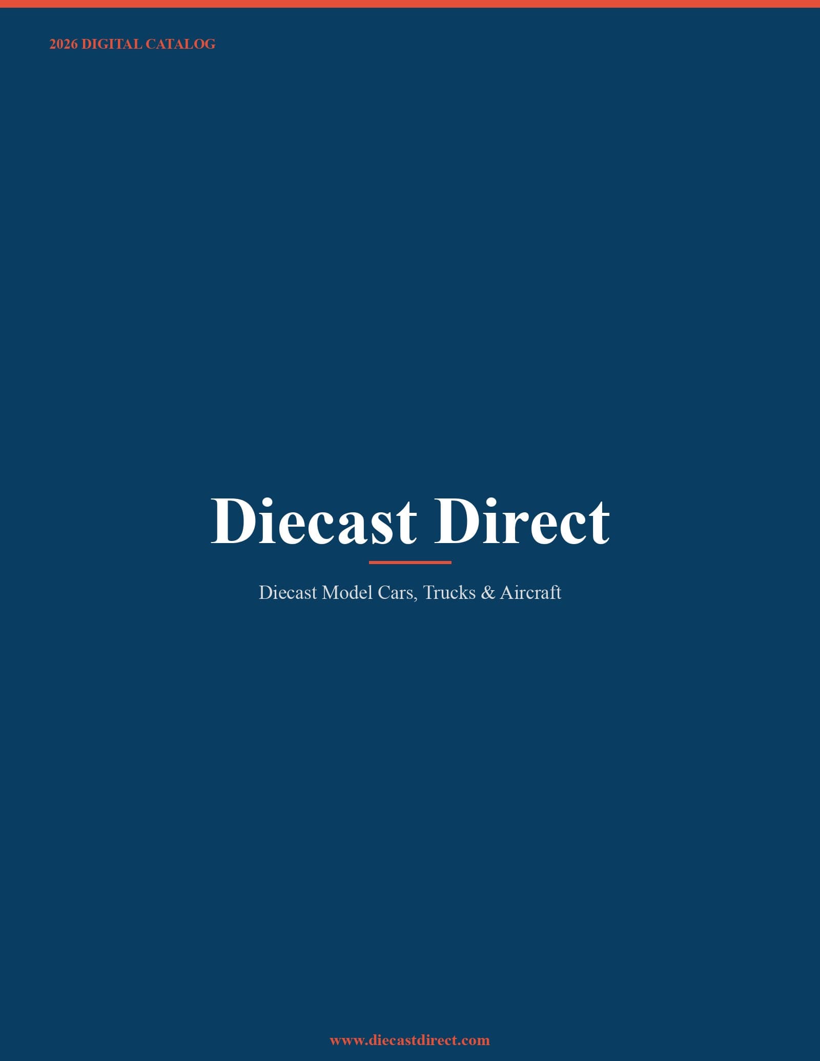 Diecast Direct 2026 Catalog