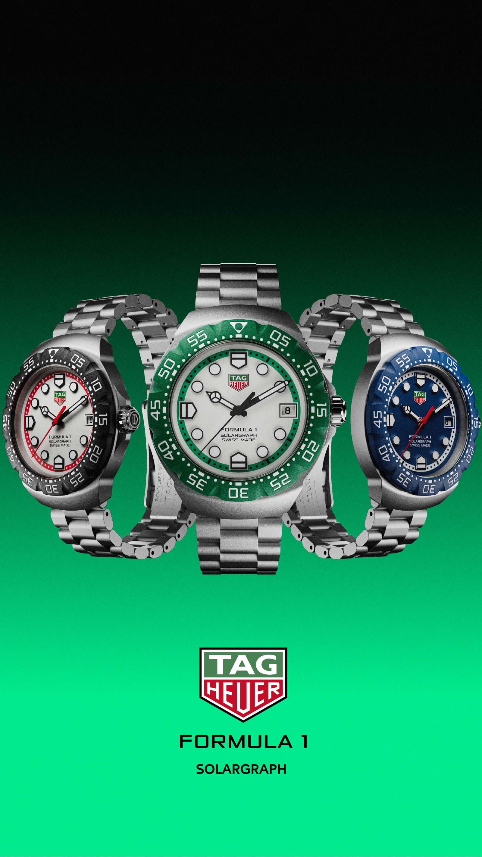 TAG Heuer Formula 1 Solargraph 2025
