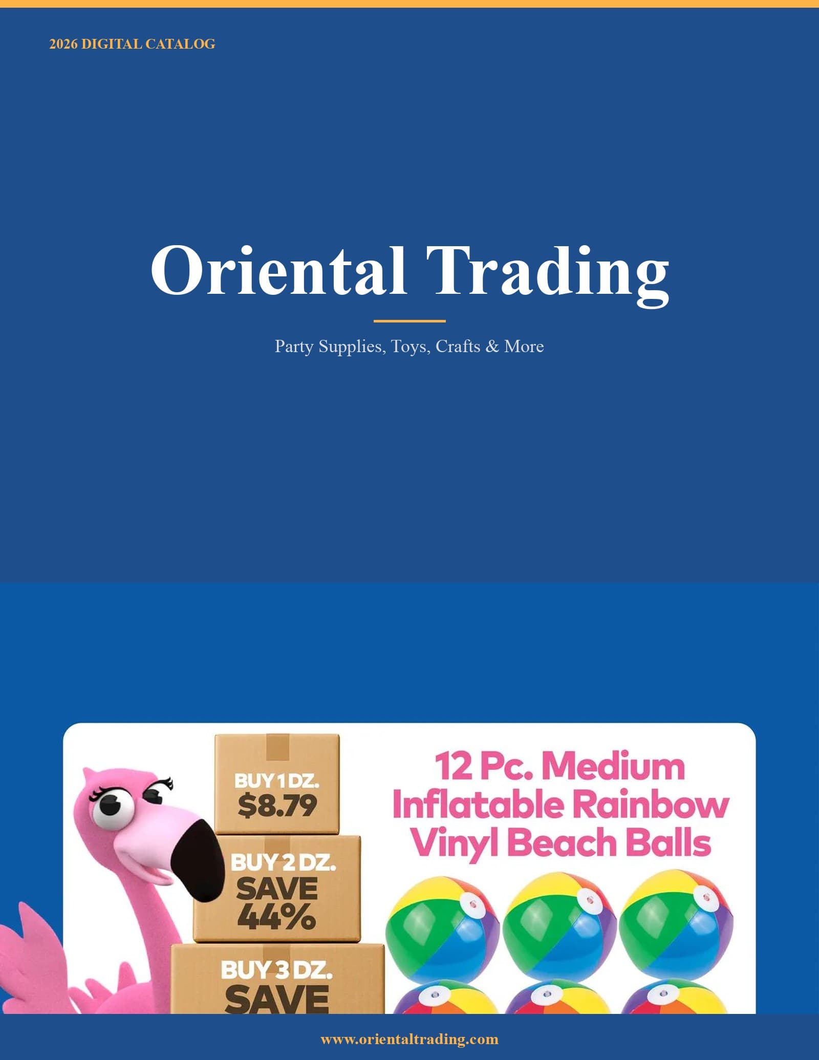 Oriental Trading 2026 Catalog