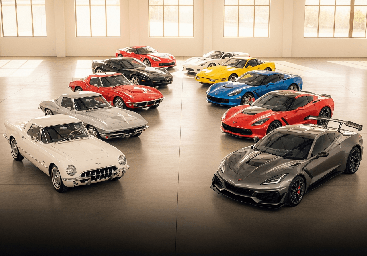 A Short History of the Corvette, From 1953 to the 2026 ZR1X