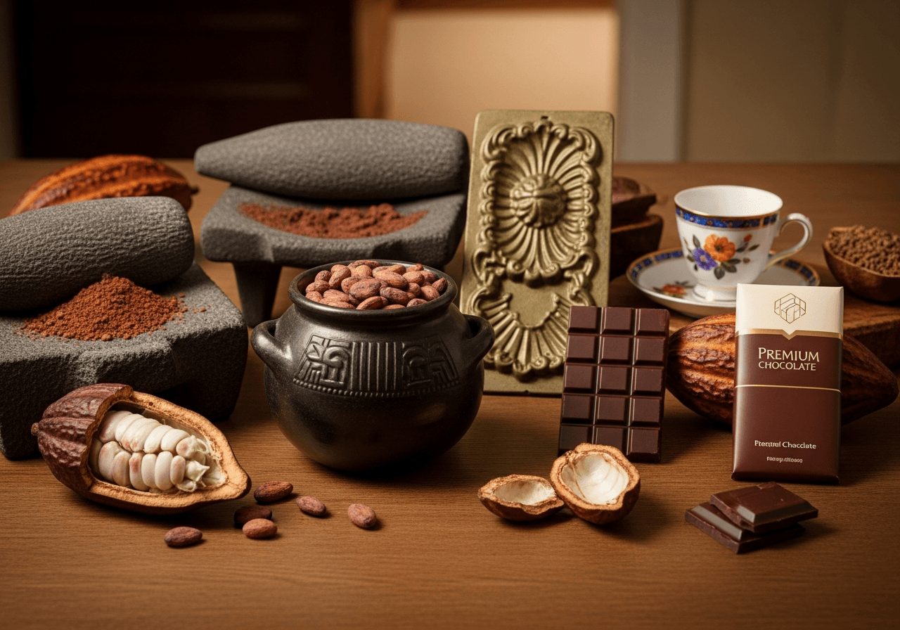 The History of Chocolate, From Olmec Pot to Modern Bar
