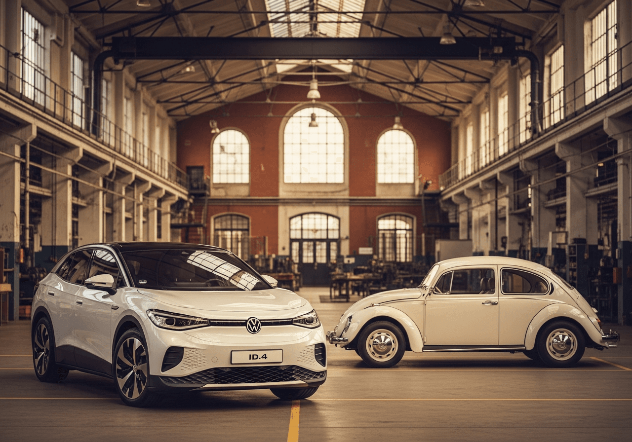 The History of Volkswagen: From the Wolfsburg Factory to the ID. Era