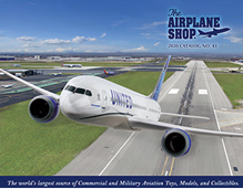 Picture of airplane shop from The Airplane Shop catalog