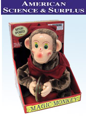 Image of unique toys for children from American Science & Surplus catalog