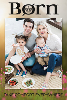 Picture of born wedge sandals from Born Shoes catalog