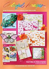 Image of note cards and stationery from Colorful Images catalog