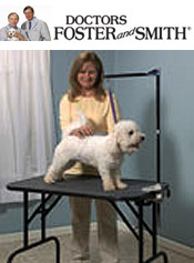 Image of tools for dog grooming from Doctors Foster and Smith catalog