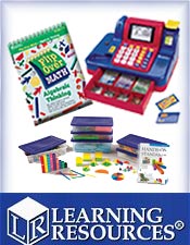 Image of fun math activities from Learning Resources catalog