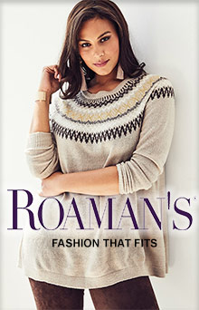 Plus Size Clothing, Fashion That Fits | Roaman's plus size womens clothing catalogues