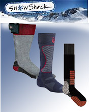 Image of cold weather socks from Snow Shack catalog