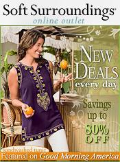 Image of discount beauty items from Soft Surroundings Outlet catalog