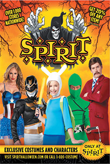 picture of spirit halloween store from spirit halloween catalog