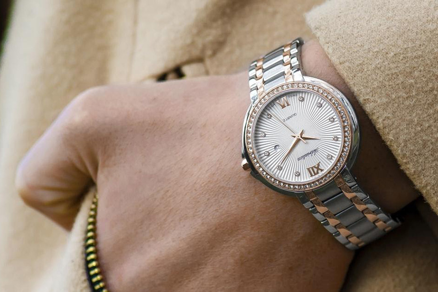 A Person Wearing a Wrist Watch