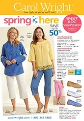 Carol Wright Catalog Cover