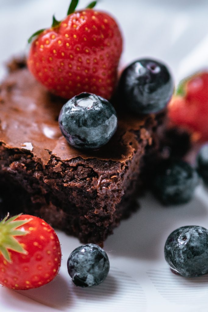 brownies fruity toppings brownies fruity toppings