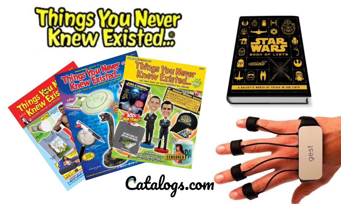 Request a Things You Never Knew Existed Free Catalog for 2022